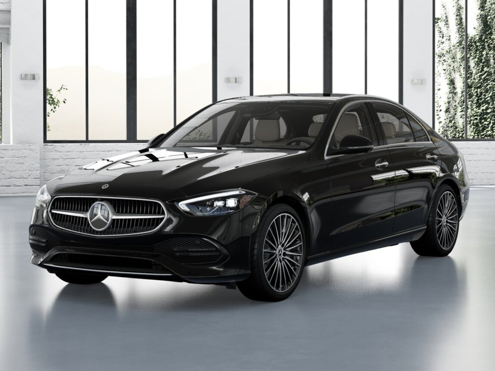 New 2026 Black Mercedes-Benz C 300 image 1