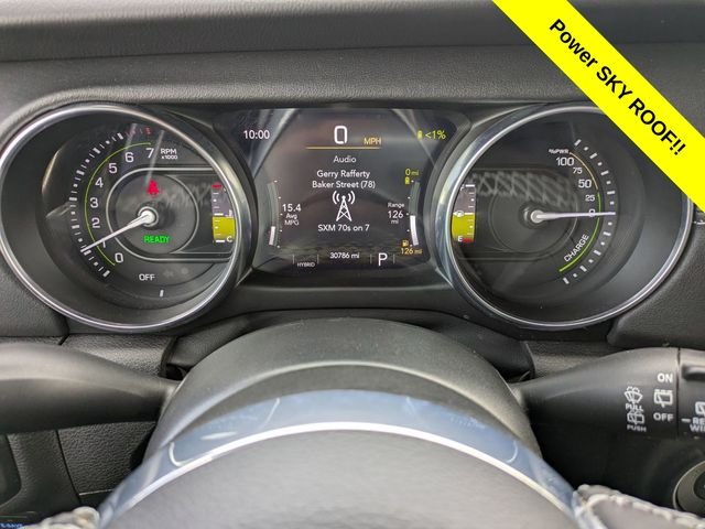 Used 2023 Gray Jeep Sahara 4xe image 28