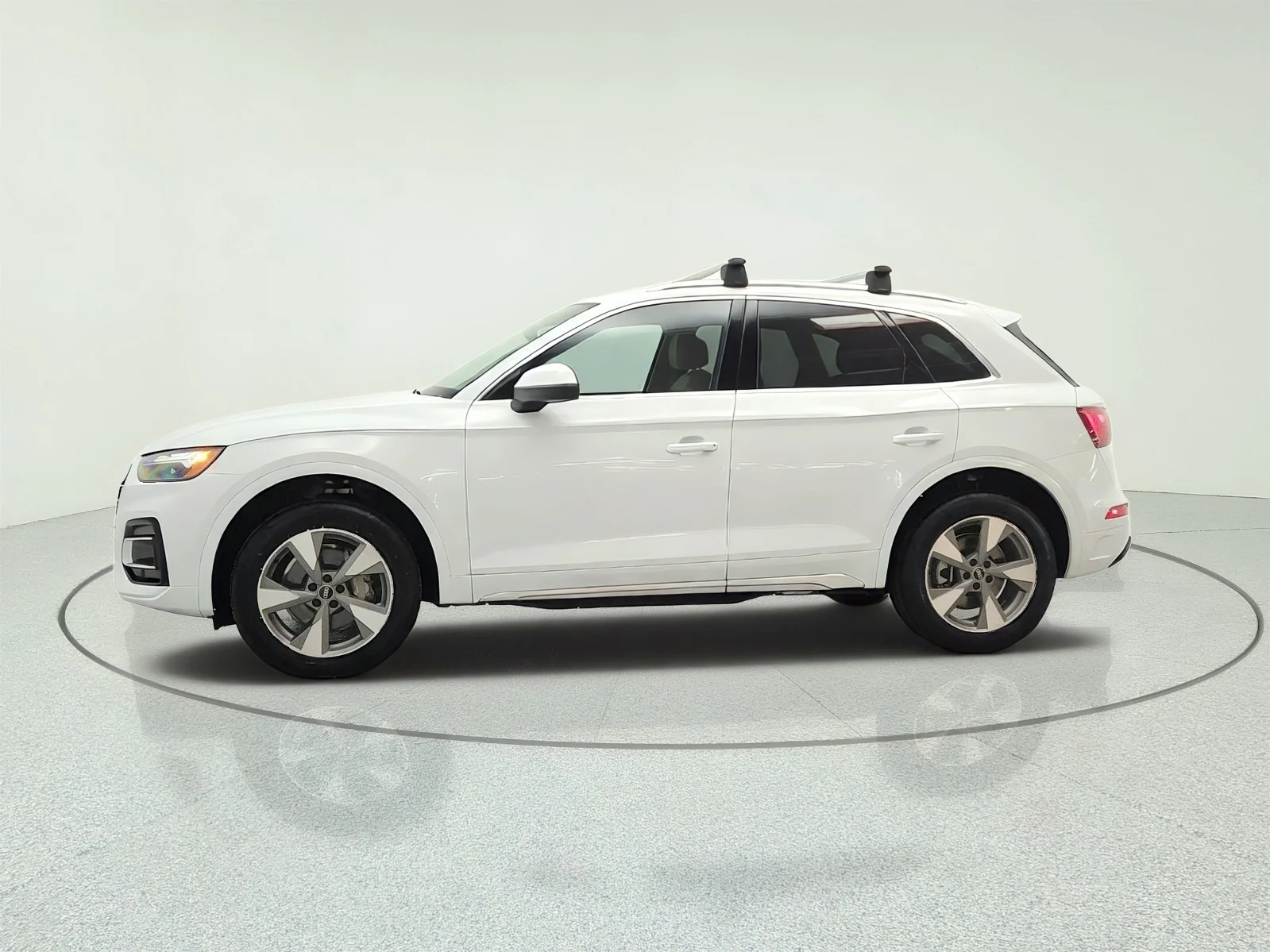 Used 2023 Glacier White Metallic Audi Premium image 8
