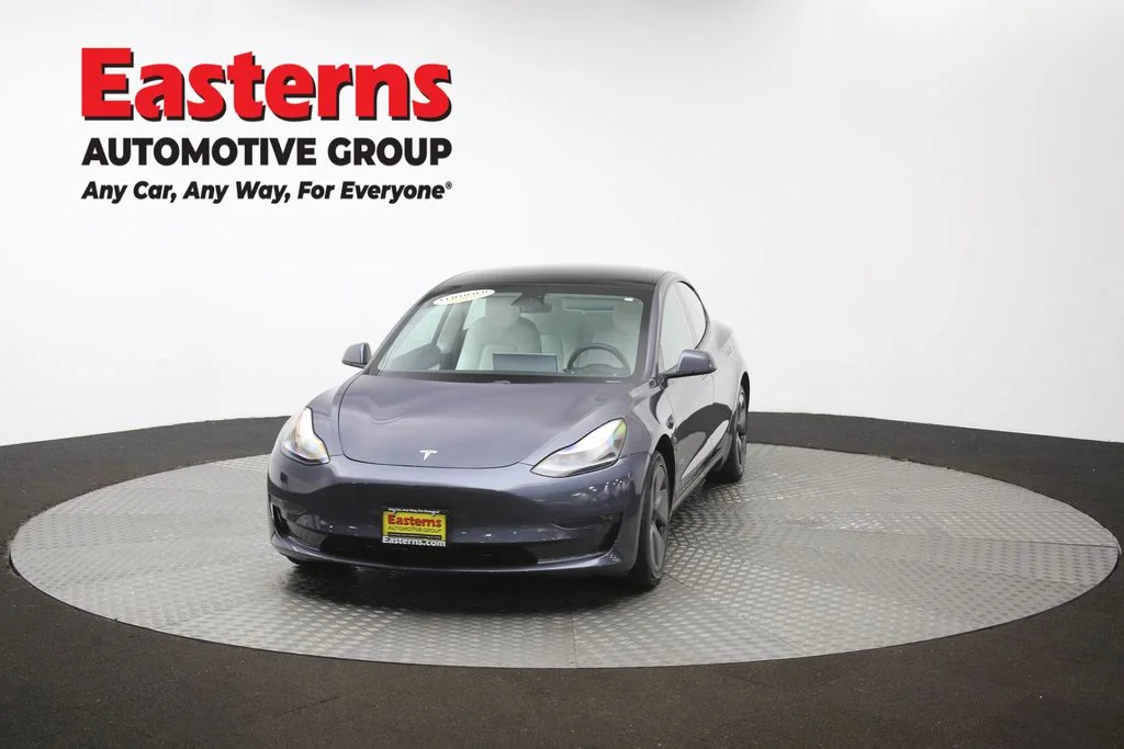 Used 2021 Gray Tesla Long Range image 48