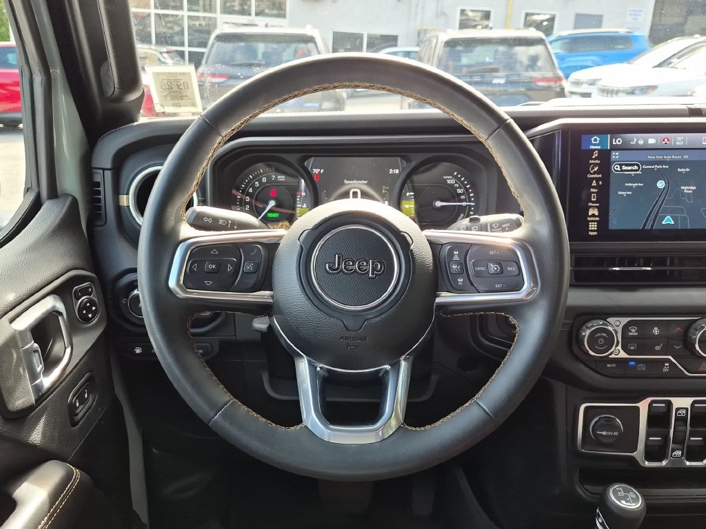 Used 2024 Gray Jeep Sahara 4xe image 13