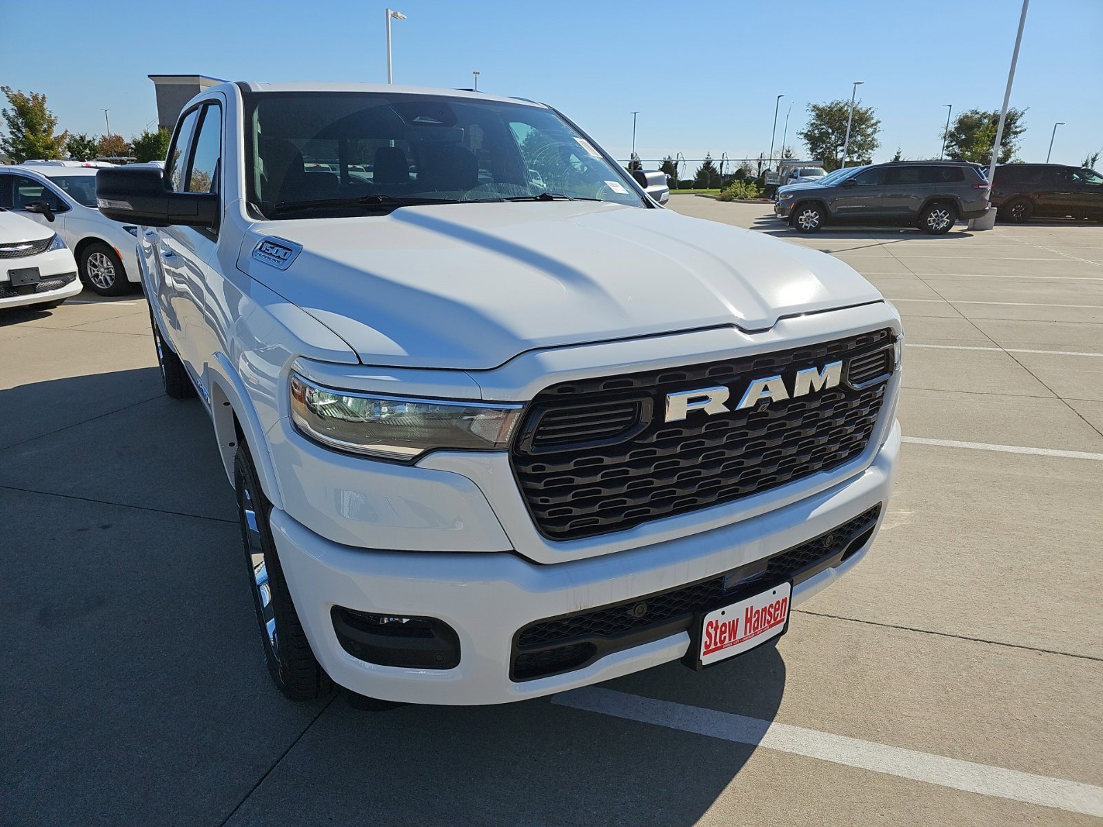 New 2026 Bright White Clearcoat Ram Big Horn image 7