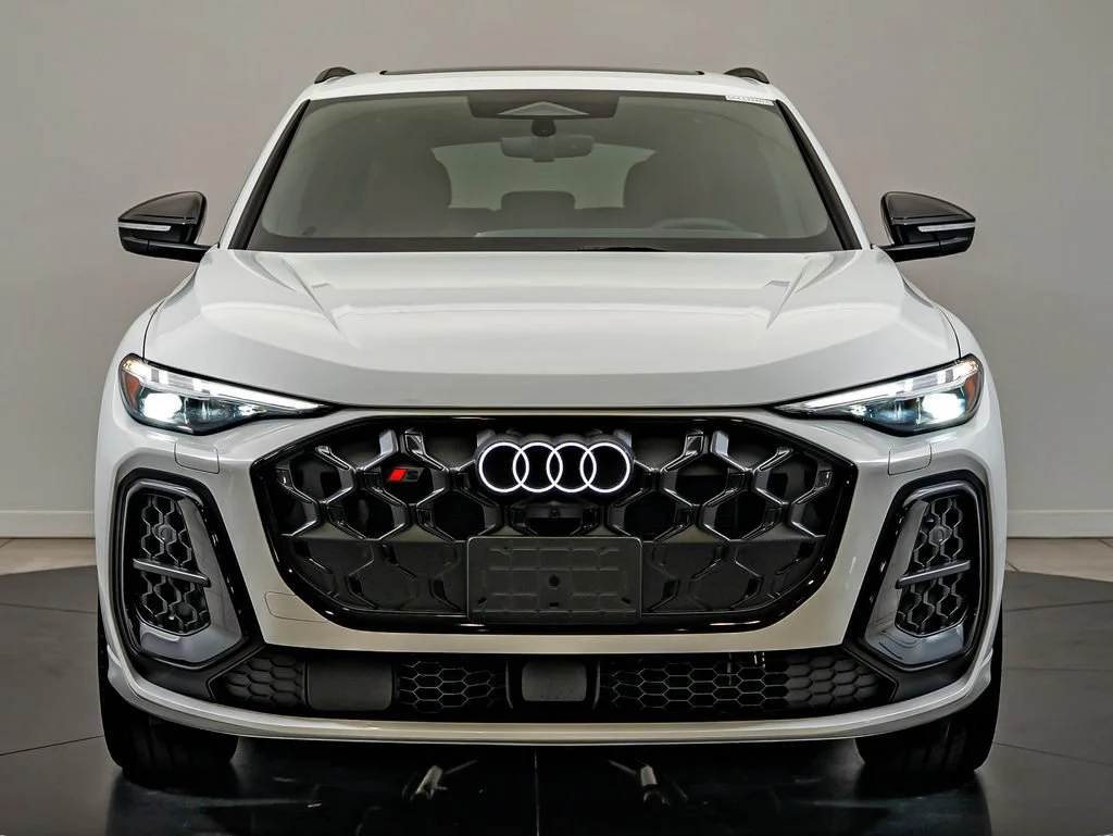 New 2026 Glacier White Metallic Audi Premium Plus image 2