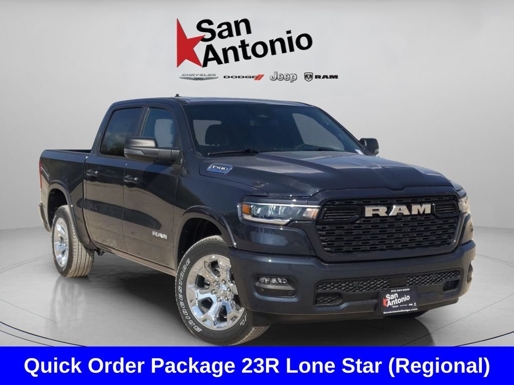 New 2025 Forged Blue Metallic Exterior Paint RAM Big Horn/Lone Star image 2