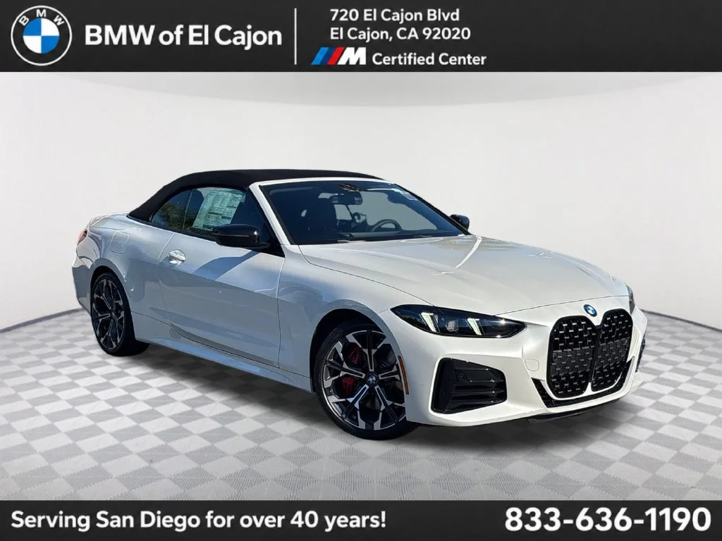 New 2027 White BMW 430i image 1
