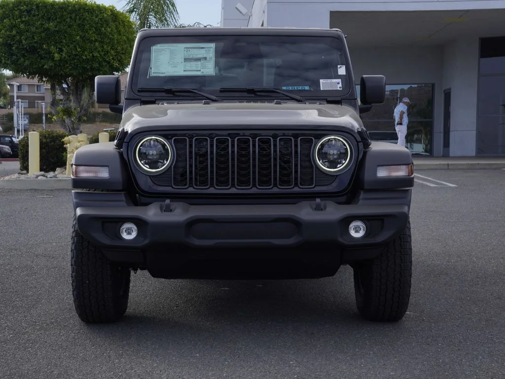 New 2026 Black Clear-Coat Exterior Paint Jeep Sport S image 9