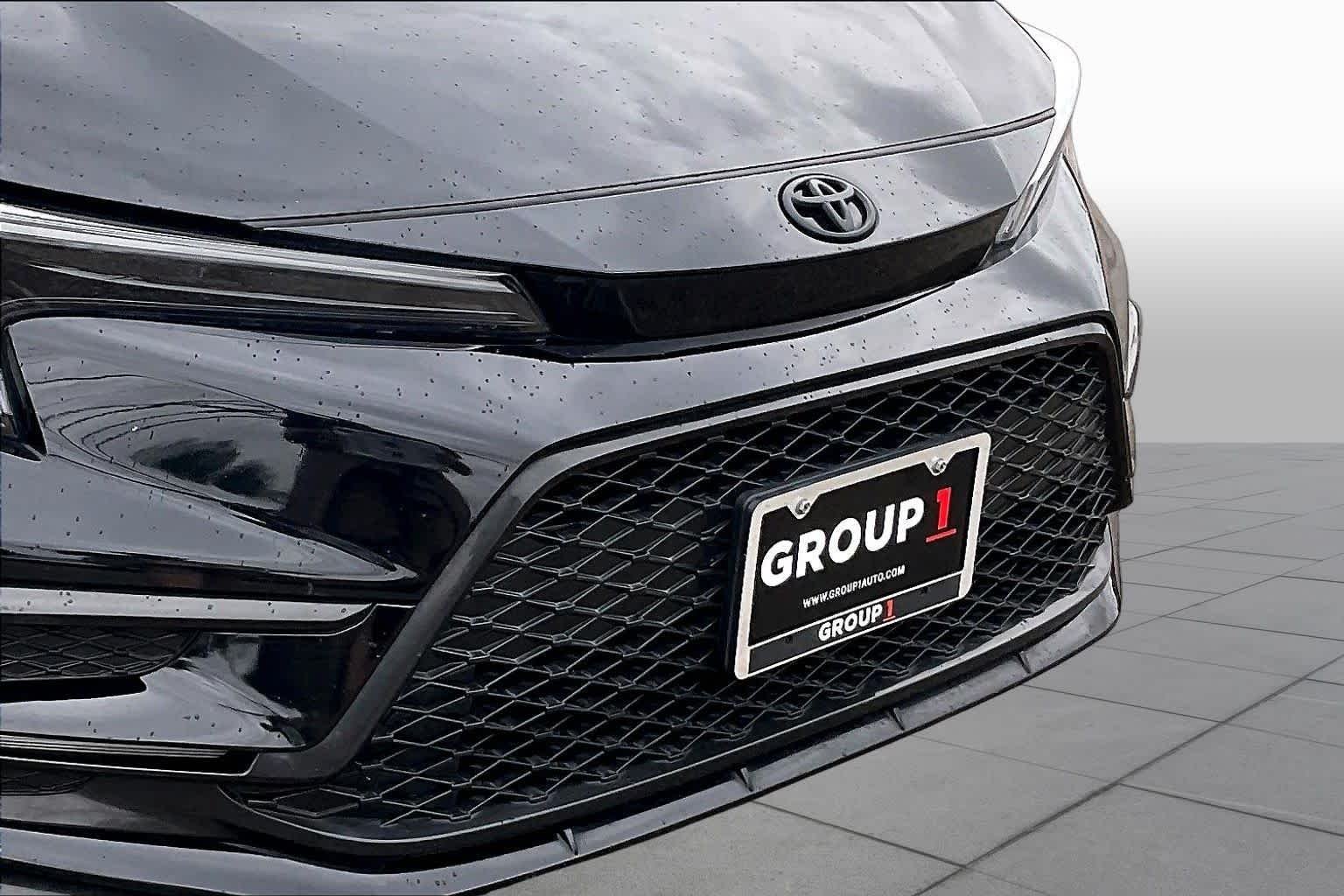 Used 2024 Midnight Black Metallic Toyota SE image 28
