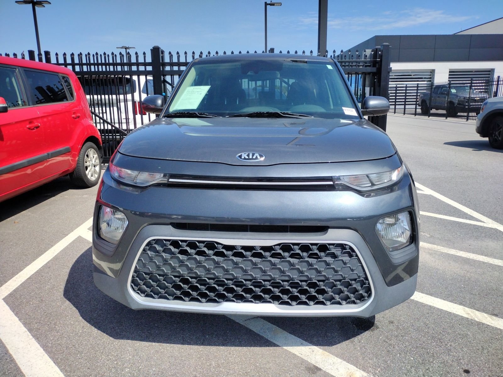 Used 2021 Gray Kia S image 1