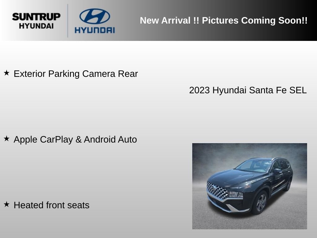 Used 2023 Twilight Black Hyundai SEL image 8