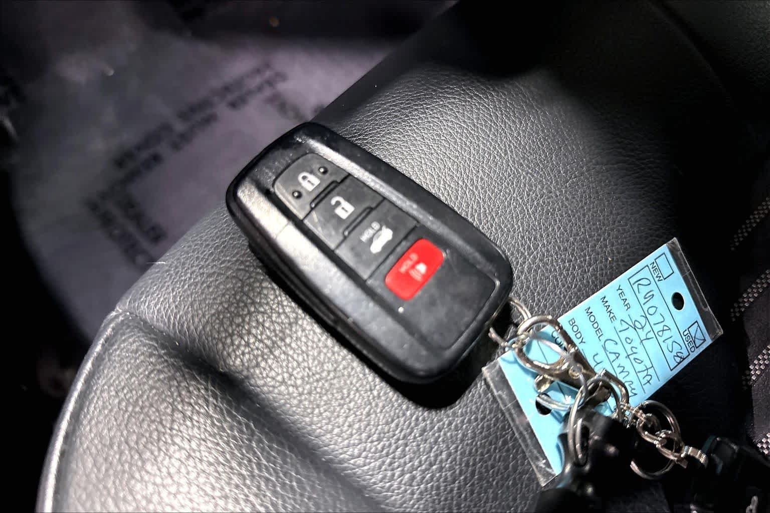 Used 2024 Midnight Black Metallic Toyota Hybrid SE Nightshade image 15