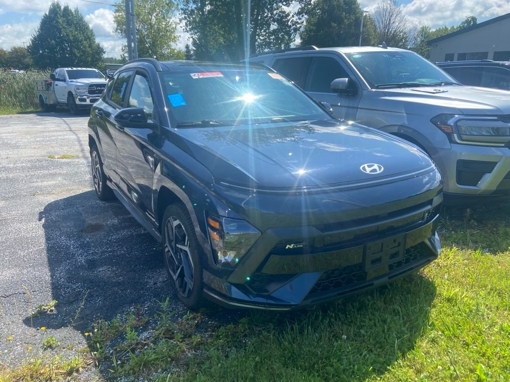 Used 2024 Denim Blue Pearl Hyundai N Line image 1