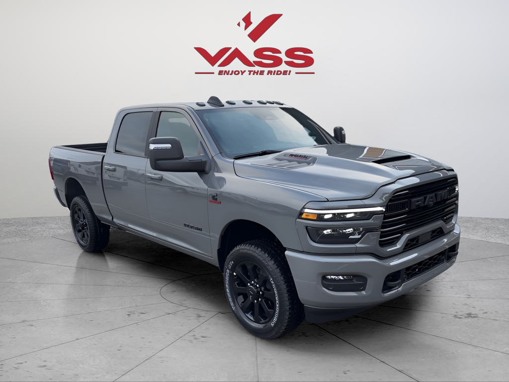New 2026 Ceramic Gray Clear-Coat Exterior Paint RAM Laramie image 11
