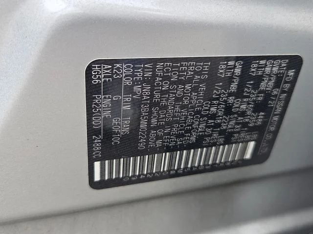 Used 2021 Silver Nissan SV image 6