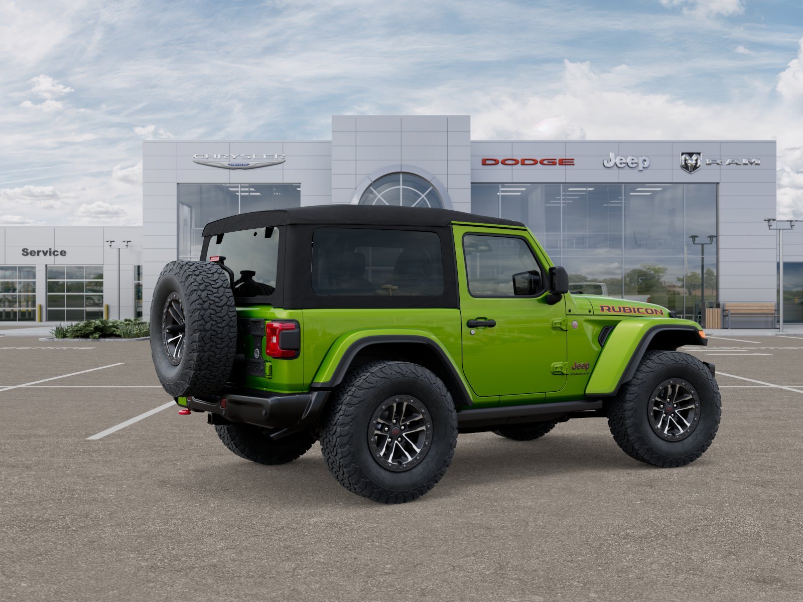New 2025 Mojito Clear-Coat Exterior Paint Jeep Rubicon X image 30