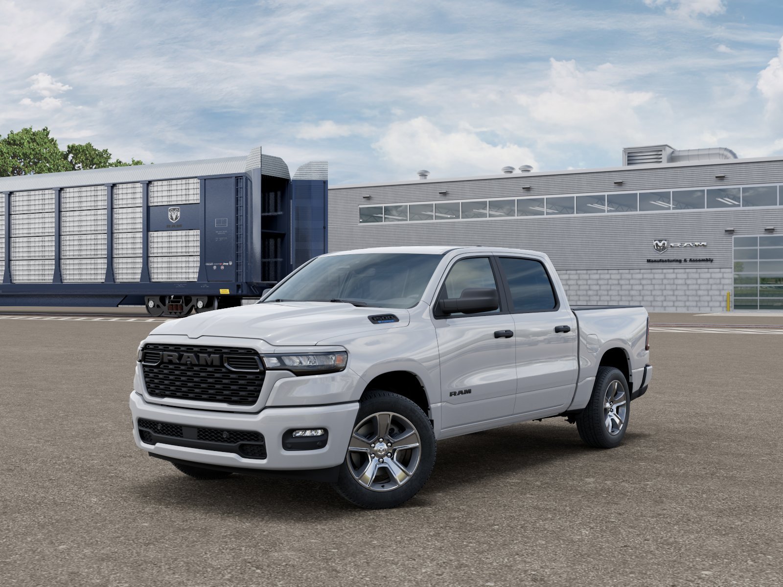 New 2026 Bright White Clear-Coat Exterior Paint RAM Express image 27