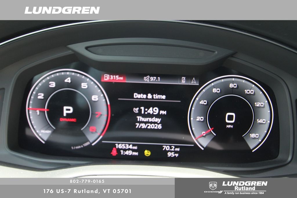 Used 2021 Gray Audi 55 Prestige image 26