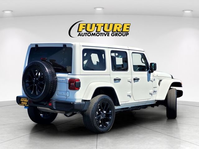 Used 2024 White Jeep Sahara 4xe image 4