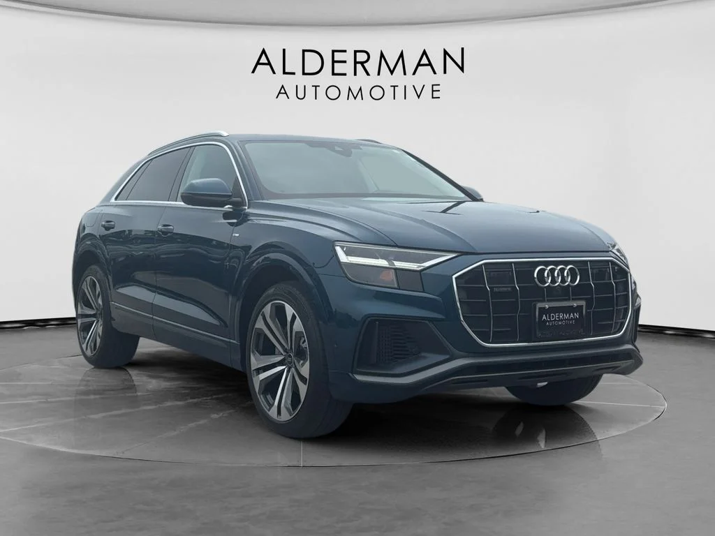 Used 2022 Blue Audi 55 Premium Plus image 7