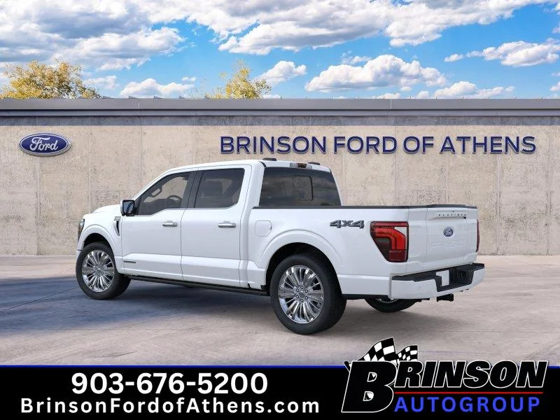 New 2026 Star White Metallic Tri-Coat Ford Platinum image 4