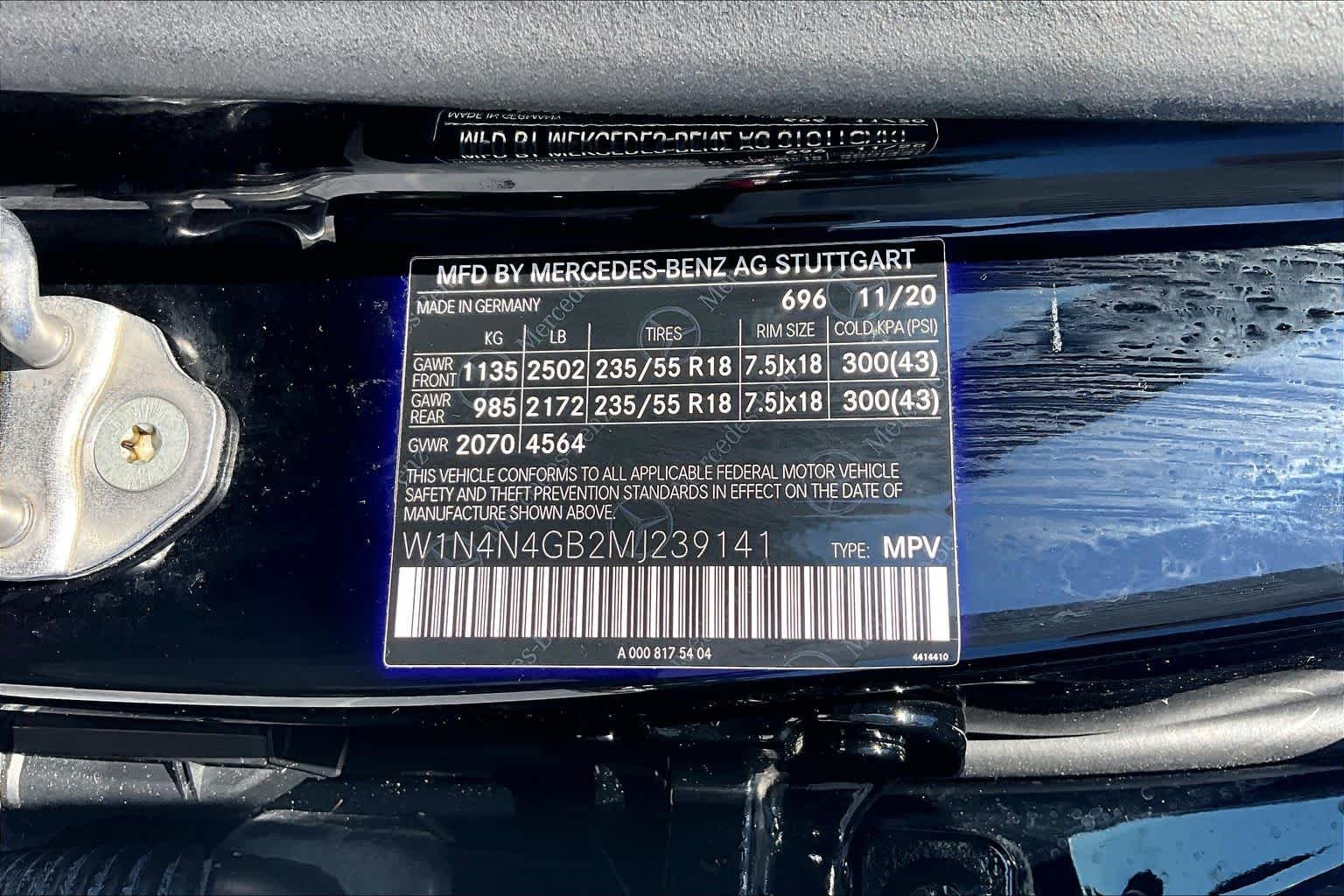 Used 2021 Night Black Mercedes-Benz GLA 250 image 31