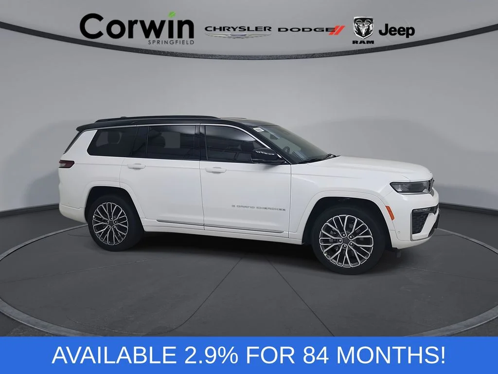 New 2026 Bright White Clear-Coat Exterior Paint Jeep Summit image 1
