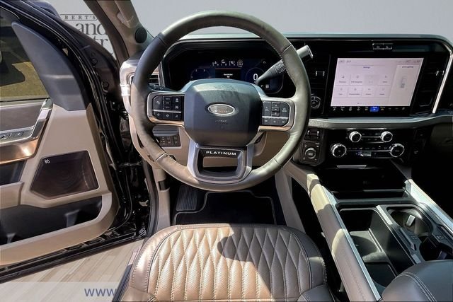 Used 2025 Black Metallic Ford Platinum image 5