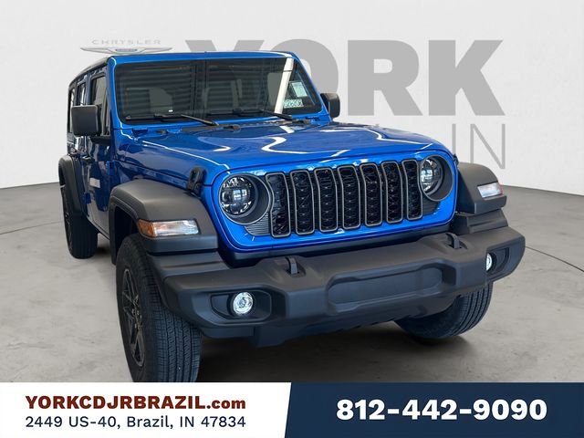 New 2026 Hydro Blue Pearl-Coat Exterior Paint Jeep Sport S image 7