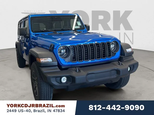 New 2026 Hydro Blue Pearl-Coat Exterior Paint Jeep Sport S image 7
