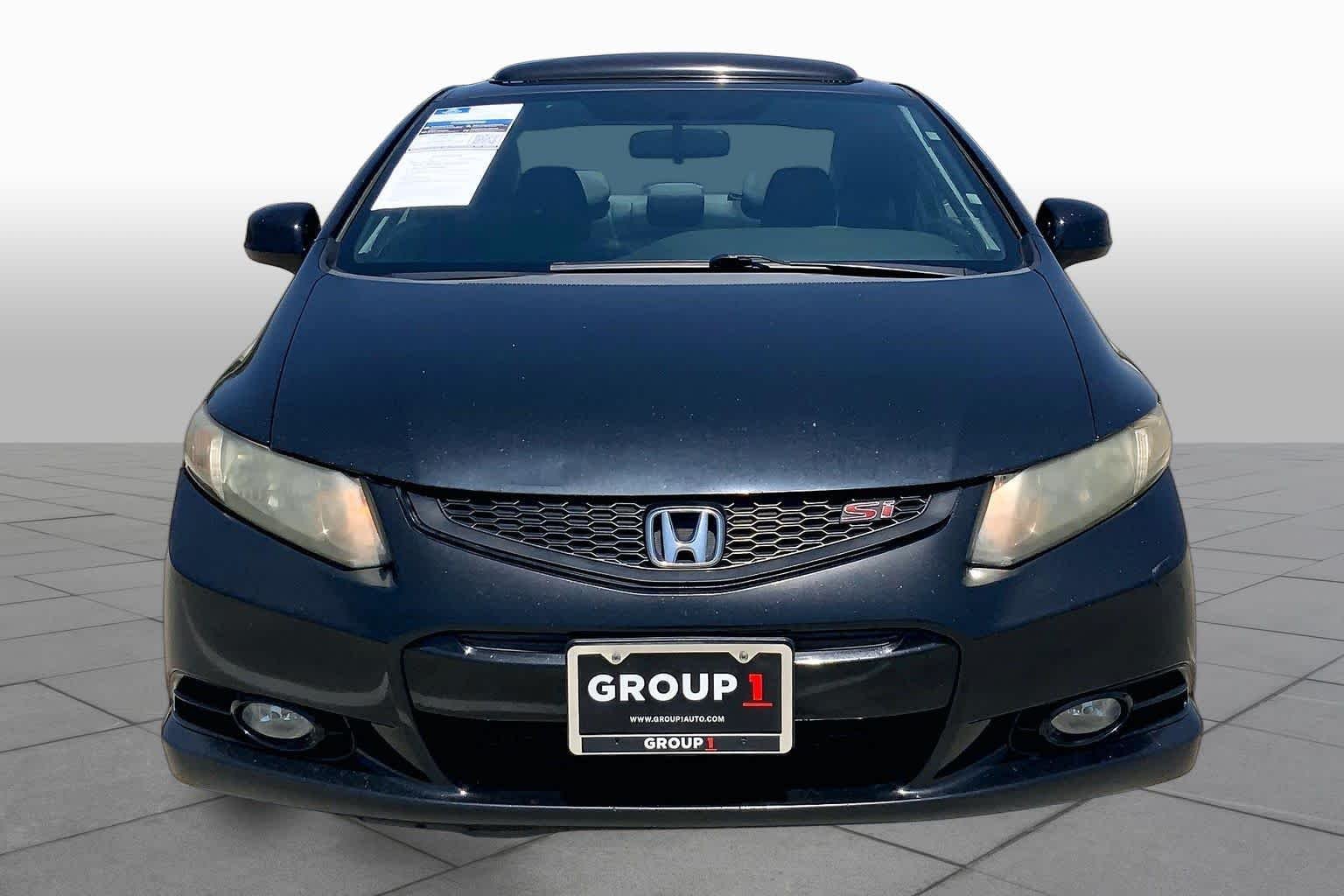 Used 2013 Crystal Black Pearl Honda Si image 4