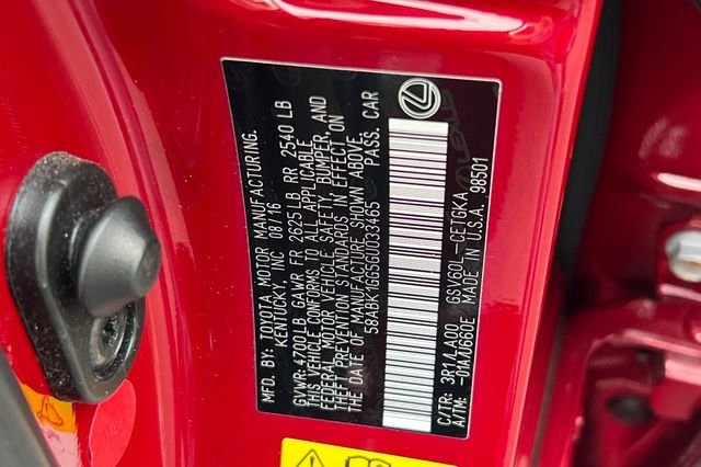 Used 2016 Red Lexus 350 image 36
