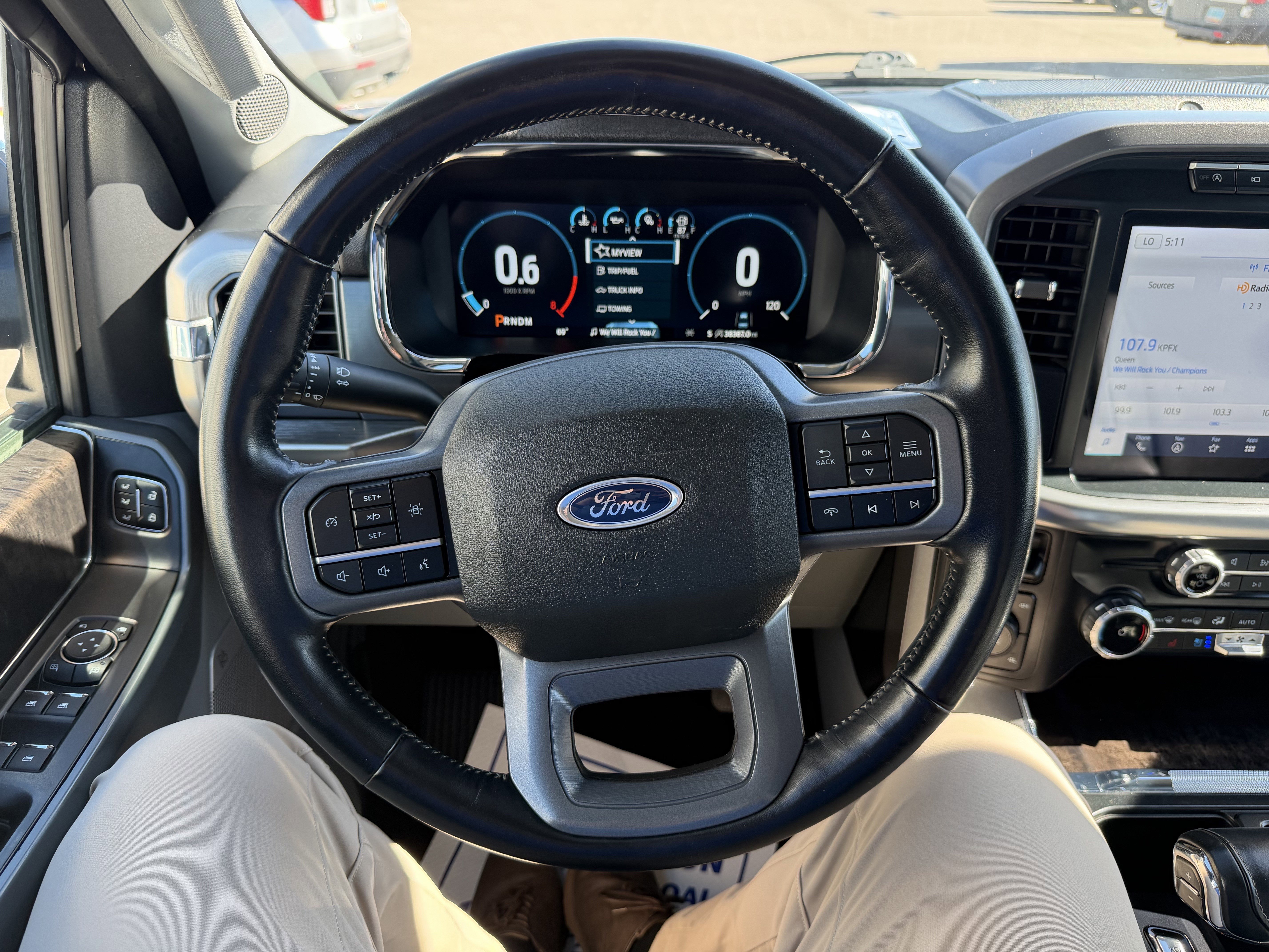Certified Used 2023 Stone Gray Metallic Ford LARIAT image 9