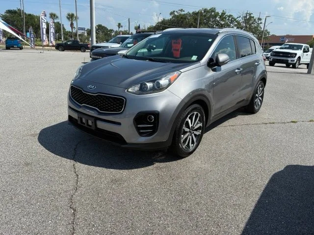 Used 2018 Silver Kia EX image 1