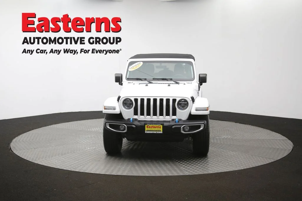 Used 2022 White Jeep Unlimited Sahara 4xe image 54