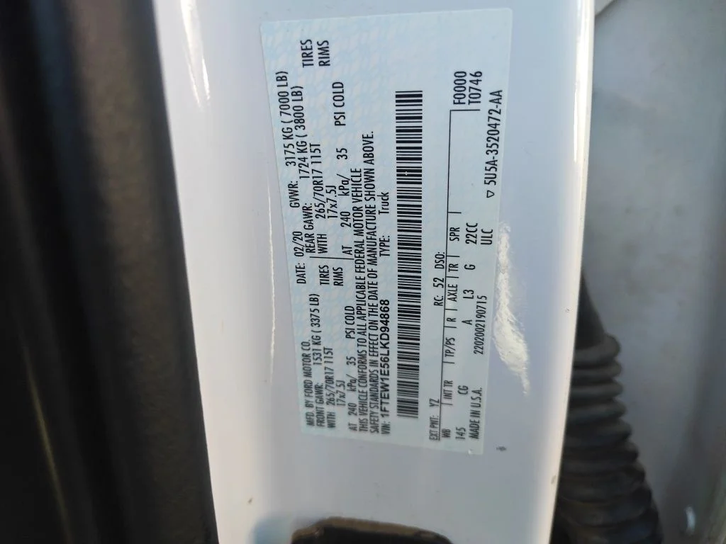 Certified Used 2020 White Ford XL image 14