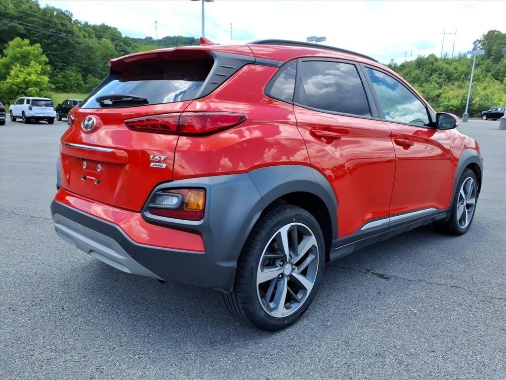 Used 2019 Sunset Orange Hyundai Limited image 5