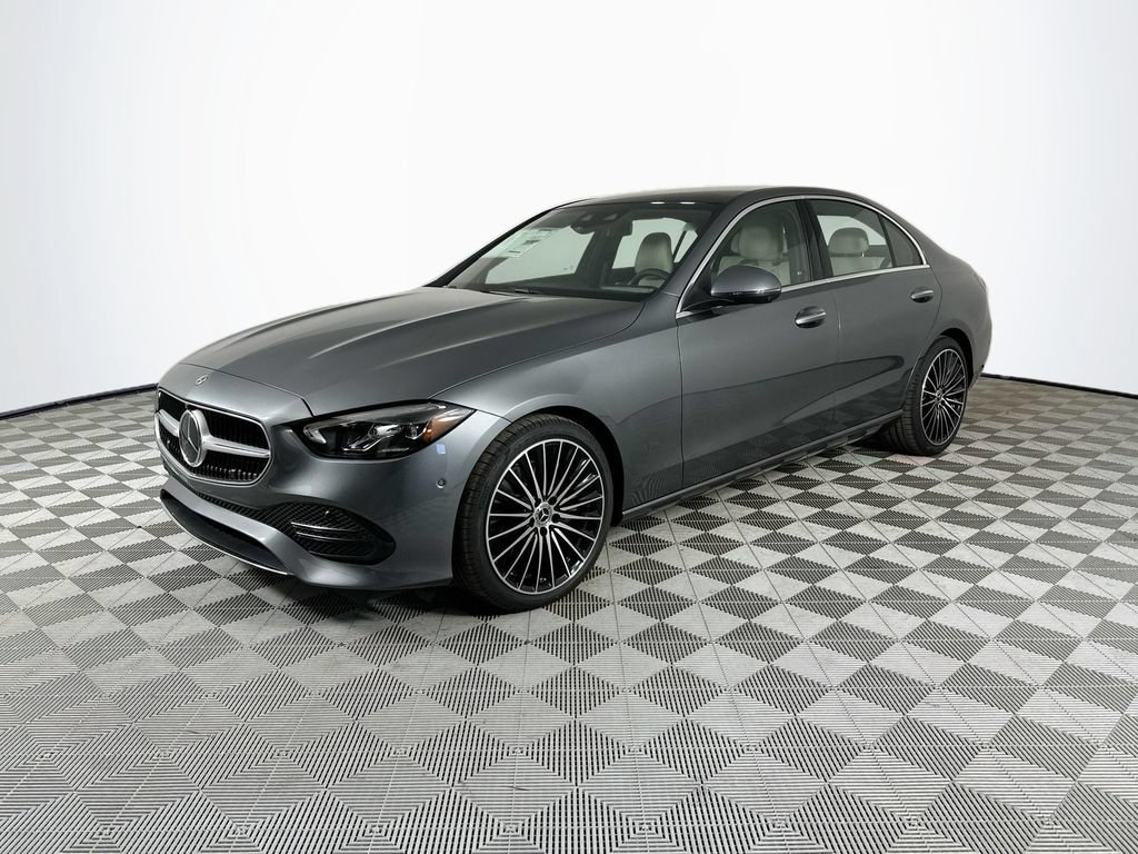 New 2026 Selenite Grey Metallic Mercedes-Benz C 300 image 37