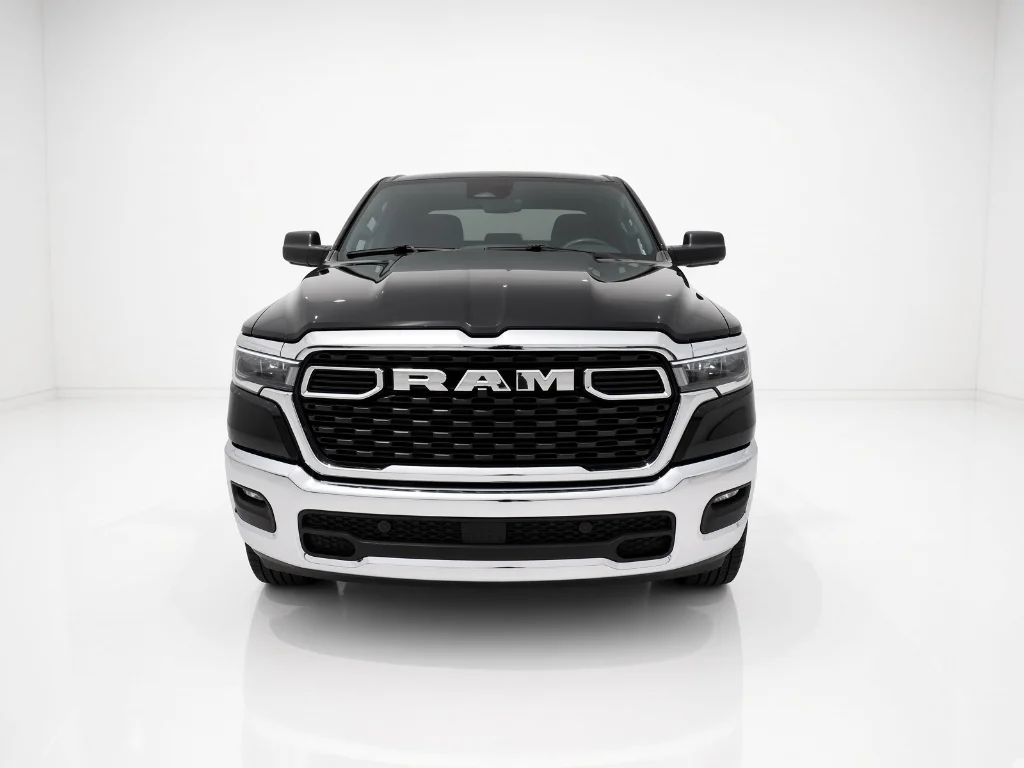 New 2026 Diamond Black Crystal Pearlcoat RAM Big Horn image 3
