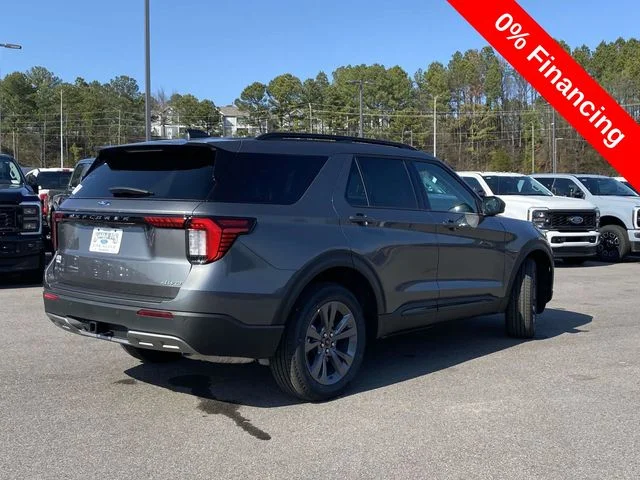 New 2026 Carbonized Gray Metallic Ford Active image 3