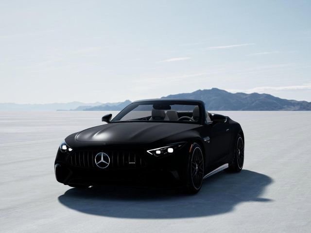 New 2026 MANUFAKTUR Night Black Magno Mercedes-Benz AMG® SL 55 Roadster image 41