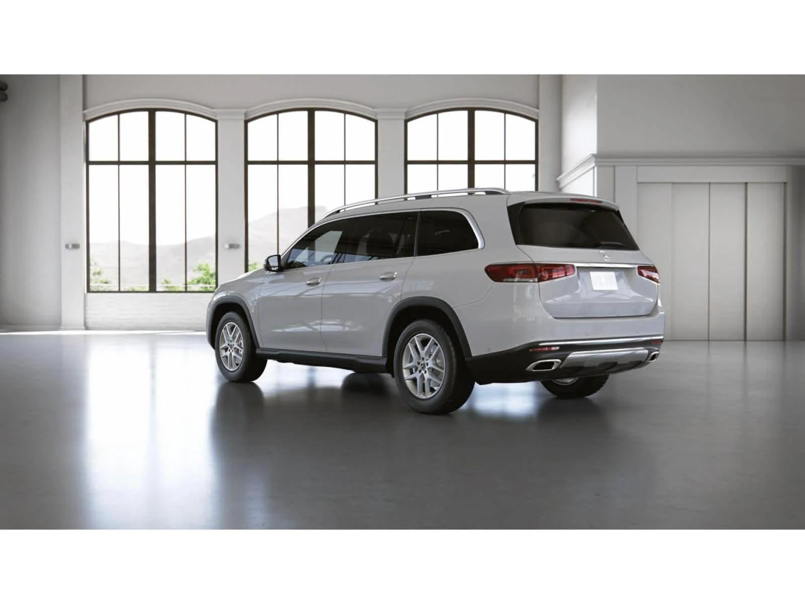 Used 2020 Polar White Mercedes-Benz GLS 450 image 29