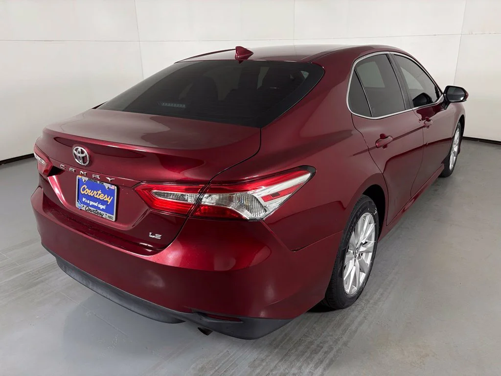 Used 2020 Red Toyota LE image 8