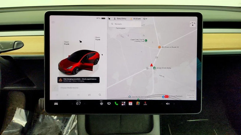 Used 2023 Midnight Silver Metallic Tesla RWD image 22