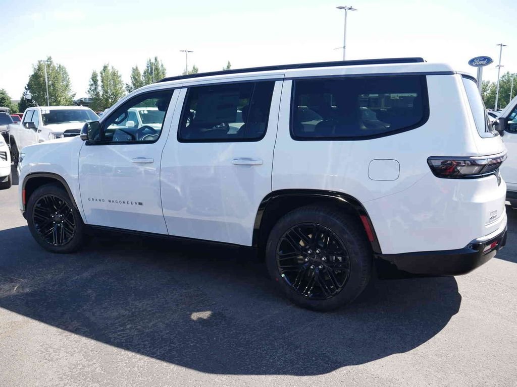 New 2026 Bright White Clear-Coat Exterior Paint Jeep Grand Wagoneer image 20