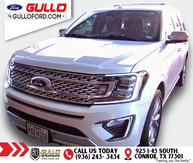 Used 2018 White Platinum Tri-Coat Metallic Ford Platinum image 10