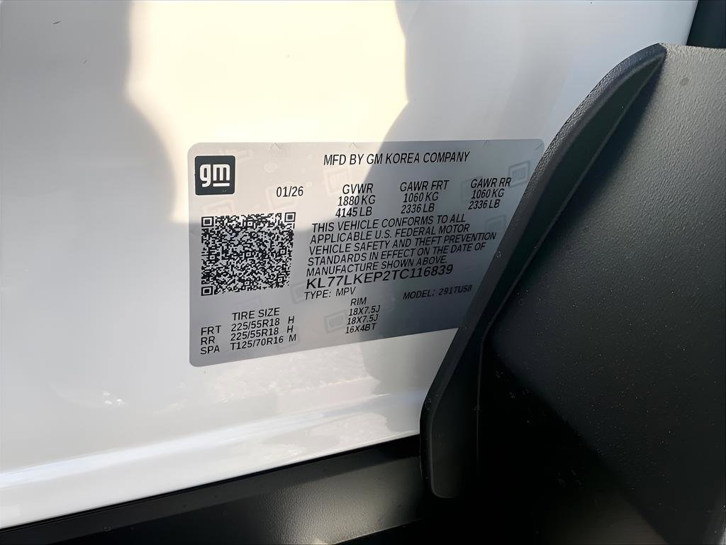 New 2026 Chevrolet Trax ACTIV 4D Sport Utility