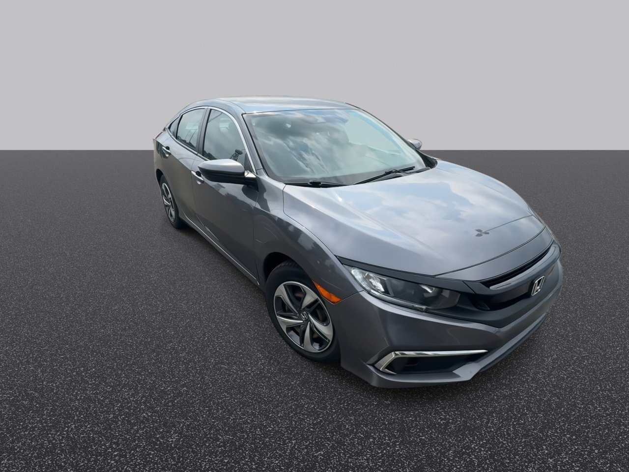 Used 2021 Gray Honda LX image 2