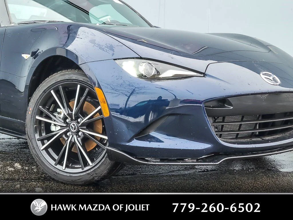 Used 2025 Deep Crystal Blue Mica Mazda Grand Touring image 2