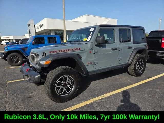 Certified Used 2026 Gray Jeep Rubicon image 3