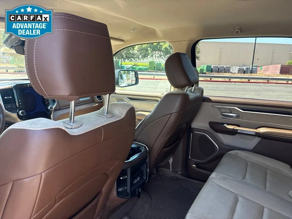 Used 2021 Ivory White Tri-c Ram Laramie image 17