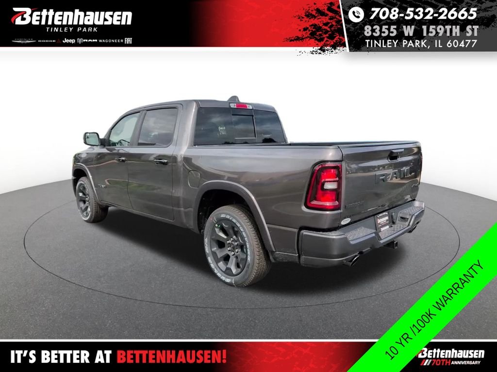 New 2026 Granite Crystal Metallic Clear-Coat Exterior Paint RAM Big Horn image 12
